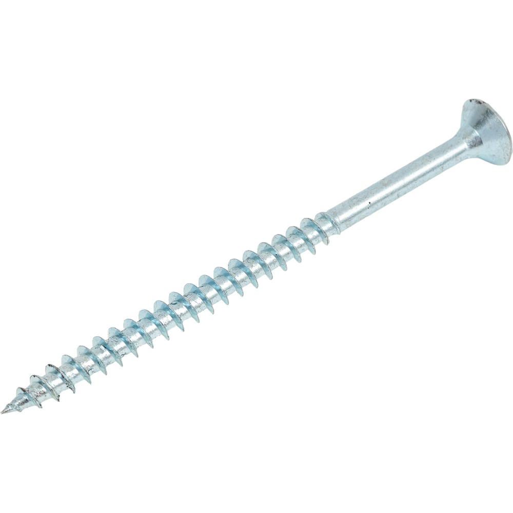 Изображение товара Шуруп крепежная техника 6x90 мм белый цинк 10 штук