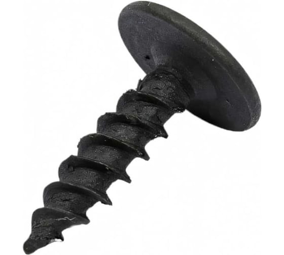 Изображение товара Саморез с прессшайбой Качественный КРЕПЕЖ 4.2х16, острый, черный, 250 шт. 0200268 КЧ