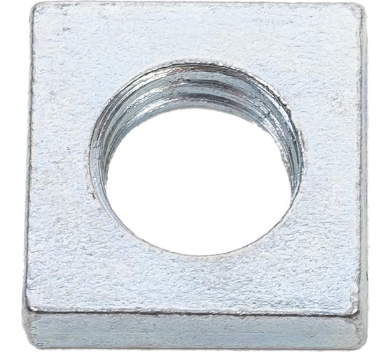 Изображение товара Квадратная гайка крепежная техника DIN 562 М10, цинк, 150 шт. 497322 БК