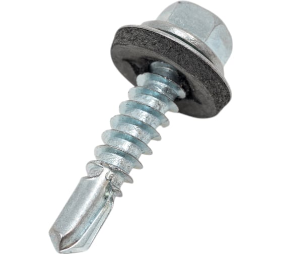 Изображение товара Кровельный саморез Качественный КРЕПЕЖ 5.5х25 мм, цинк, 50 шт. 0200183 КЧ