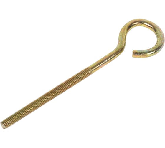 Изображение товара Винт-полукольцо с метрической резьбой крепежная техника 6x60 мм, цинк, 50 шт. 497287 БК