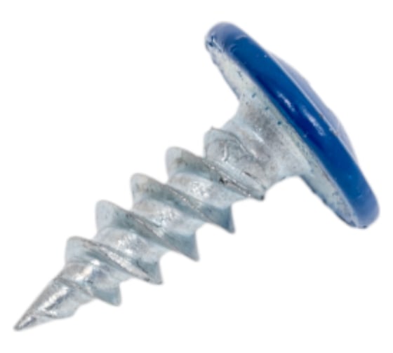 Изображение товара Прессшайба крепежная техника синяя, 4.2х13 мм, RAL 5005 острая, 1000 шт. 1000106 БК