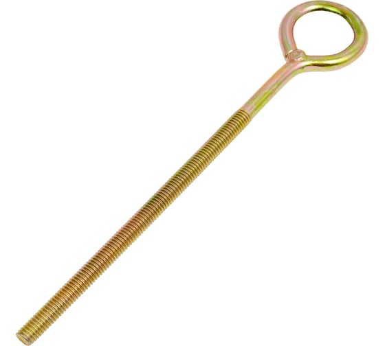 Изображение товара Винт-кольцо с метрической резьбой крепежная техника 6x100 мм, цинк 50 шт. 700202 БК