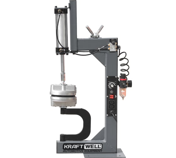 Изображение товара Вулканизатор с 2 нагревателями и пневмоприжим KraftWell KRW18VLP