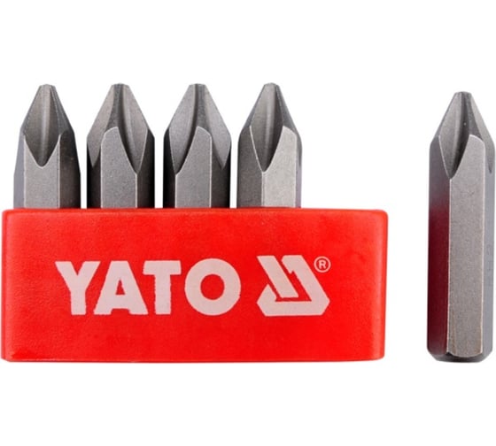 Изображение товара Набор бит (5 шт; 5/16; PH2) YATO YT-2810