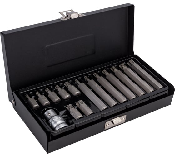 Изображение товара Набор бит YATO 1/2 15 предметов TORX YT-0411 36140411 092 1