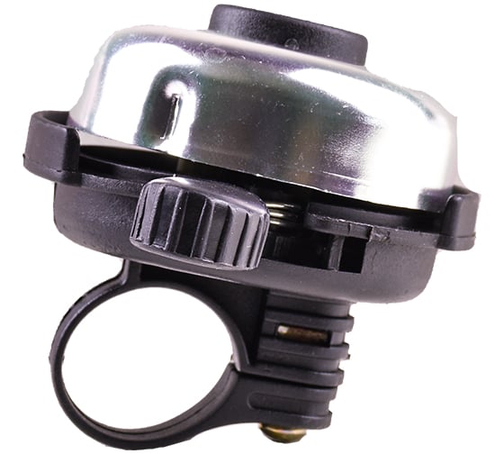 Изображение товара Звонок JOY KIE BE-13090 диаметр 52 мм, черная база, серебристый HQ-0014262