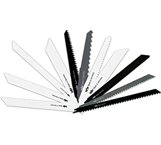 Изображение товара Полотна для сабельной пилы SZ HCS (130 мм; 6 зубьев на дюйм) T644D Heller TD24042