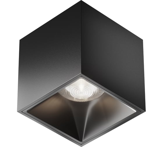 Изображение товара Потолочный светильник MAYTONI alfa led 12w алюминий и пластик черный C065CL-L12B4K-D