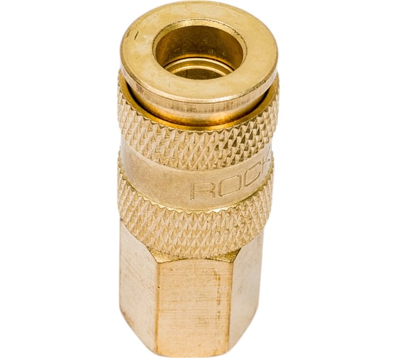 Изображение товара Быстроразъем пневматический с клапаном - внутренняя резьба 1/4 Rockforce RF-BSE1-2SF(1716)