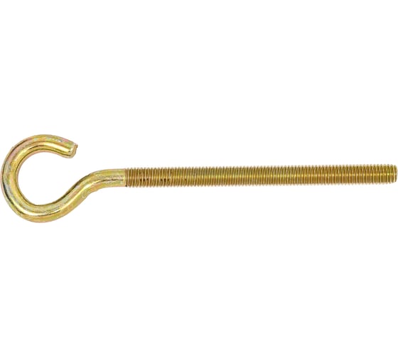 Изображение товара Винт-полукольцо с метрической резьбой крепежная техника 8x100 мм, цинк, 25 шт. 700214 БК