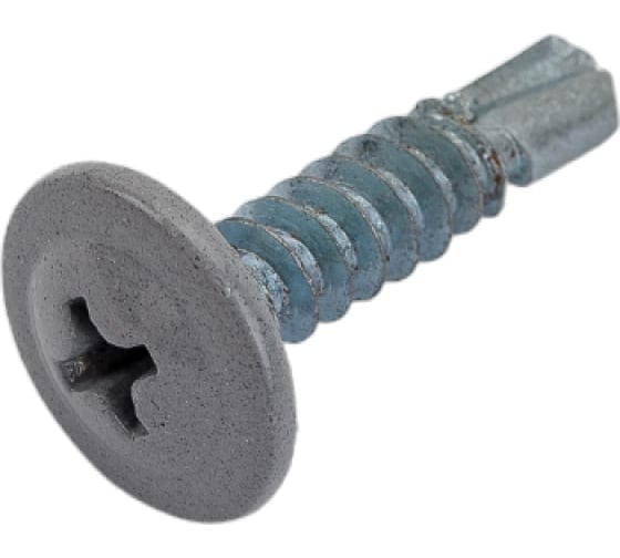 Изображение товара Прессшайба крепежная техника серая, 4.2х16 мм, RAL 7004 сверло, 1000 шт. 1000220 БК