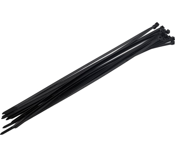 Изображение товара Хомут-стяжка РОССНА 4.8x35 мм, черный, пластиковый, 100 шт. Р860817