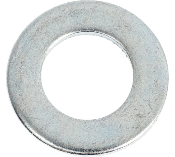 Изображение товара Плоская шайба крепежная техника DIN 125 М27 40 БК, цинк, пакет, 40 шт. 493022 БК