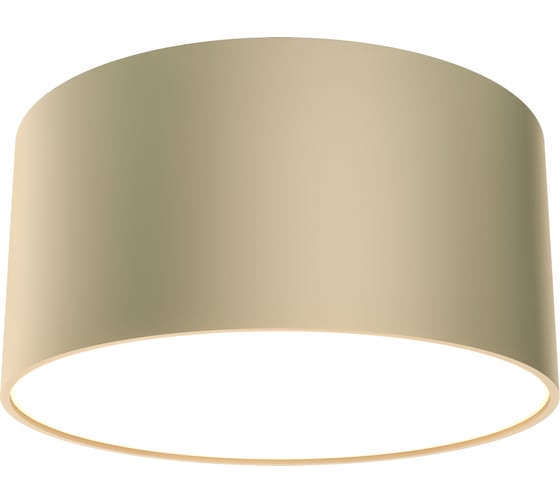 Изображение товара Потолочный светильник MAYTONI zon 12w алюминий матовое золото C032CL-12W3K-RD-MG