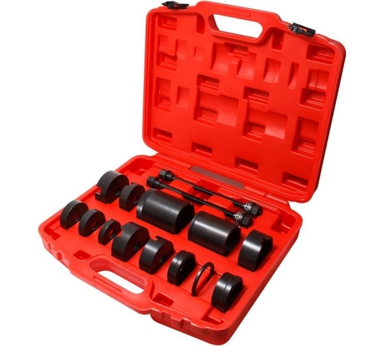 Изображение товара Набор для снятия и установки сайлентблоков Partner Mercedes-Benz, BMW, 15 предметов, М10,М12, в кейсе PA-NA1027(998)