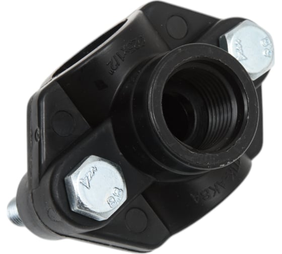 Изображение товара Седелка ПОЛИТЭК (крепление болт) 25 - 1/2" ТПК-АКВА 3000025012