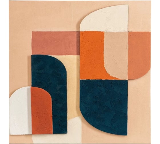 Изображение товара Декоративное панно Bergenson Bjorn с эффектом 3D Pop Art, 60x60 см BB0000592