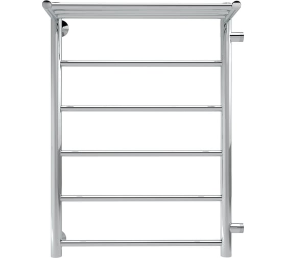 Изображение товара Водяной полотенцесушитель с полкой INDIGO Line н.р.1" 70/40 м/о 60 бок.подкл.справа к-2, полиров. LLSHSW70-40R-б/п-60