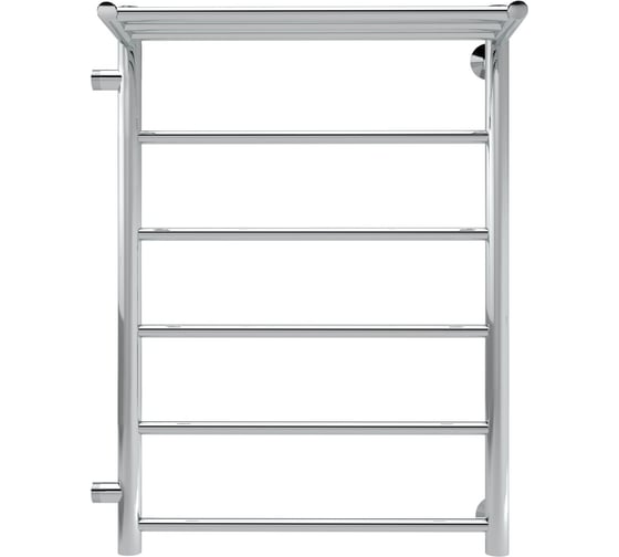 Изображение товара Водяной полотенцесушитель с полкой INDIGO Line н.р.1" 70/40 м/о 60 бок.подкл.слева к-2, полиров. LLSHSW70-40L-б/п-60