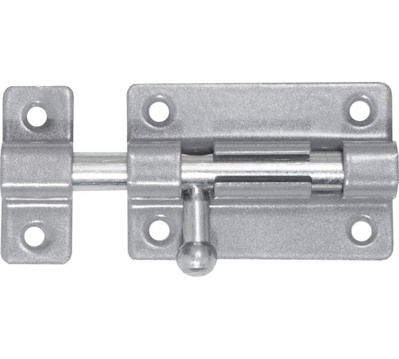 Изображение товара Накладная задвижка Трибатрон зн-50, алюминиевый металлик 88358