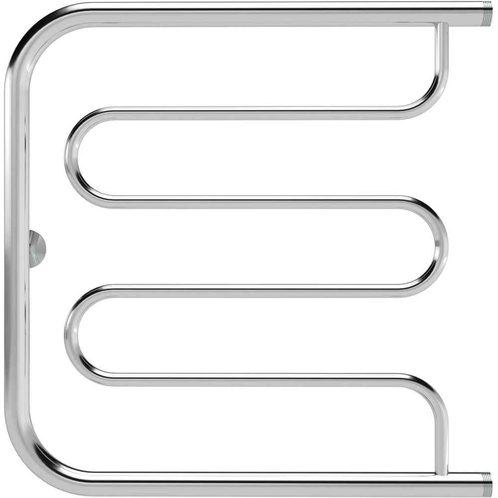 Изображение товара Водяной полотенцесушитель INDIGO Фокстрот Standart 50/40 с держателем полированный металл