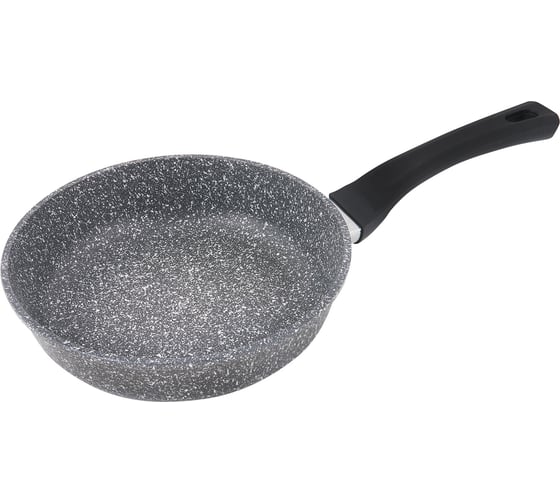Изображение товара Сковорода Традиция готовить с любовью, литая, антипригарное покрытие, 22 см, мрамор индукция ТМ2221И
