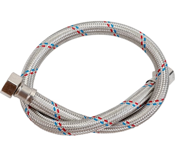 Изображение товара Гибкая подводка для воды гигант из нержавеющей стали TР 80см г/г 3/4 26441