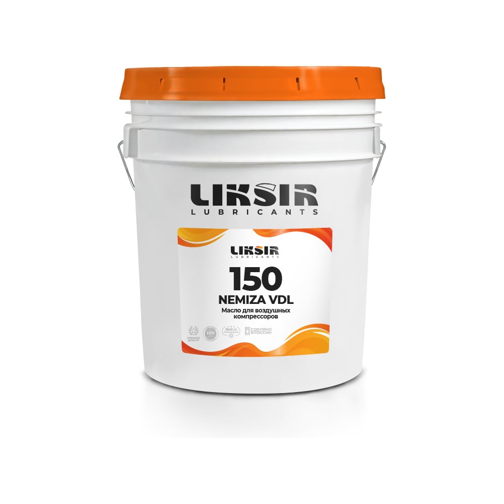 Изображение товара Компрессорное масло LIKSIR на основе РАО NEMIZA VDL 150, 20л 201114