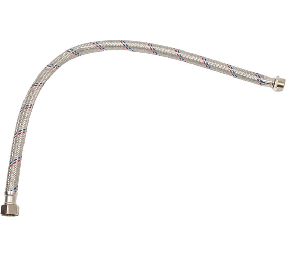 Изображение товара Гибкая подводка для воды гигант из нержавеющей стали TР-сантехника 80см г/ш 3/4 26442