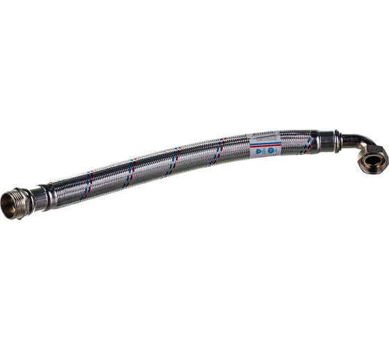 Изображение товара Подводка для воды TР Гигант, нержавеющая сталь, 50 см, в/н 1, угловая 26405