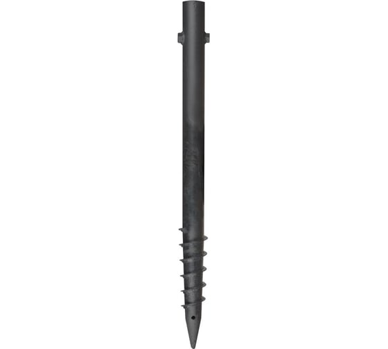 Изображение товара Свая винтовая многовитковая с гайками СВАЙБЕР svn76x800x3.0, покрытие стандарт (грунт ГФ-21) SVN76х800х3.0 PS
