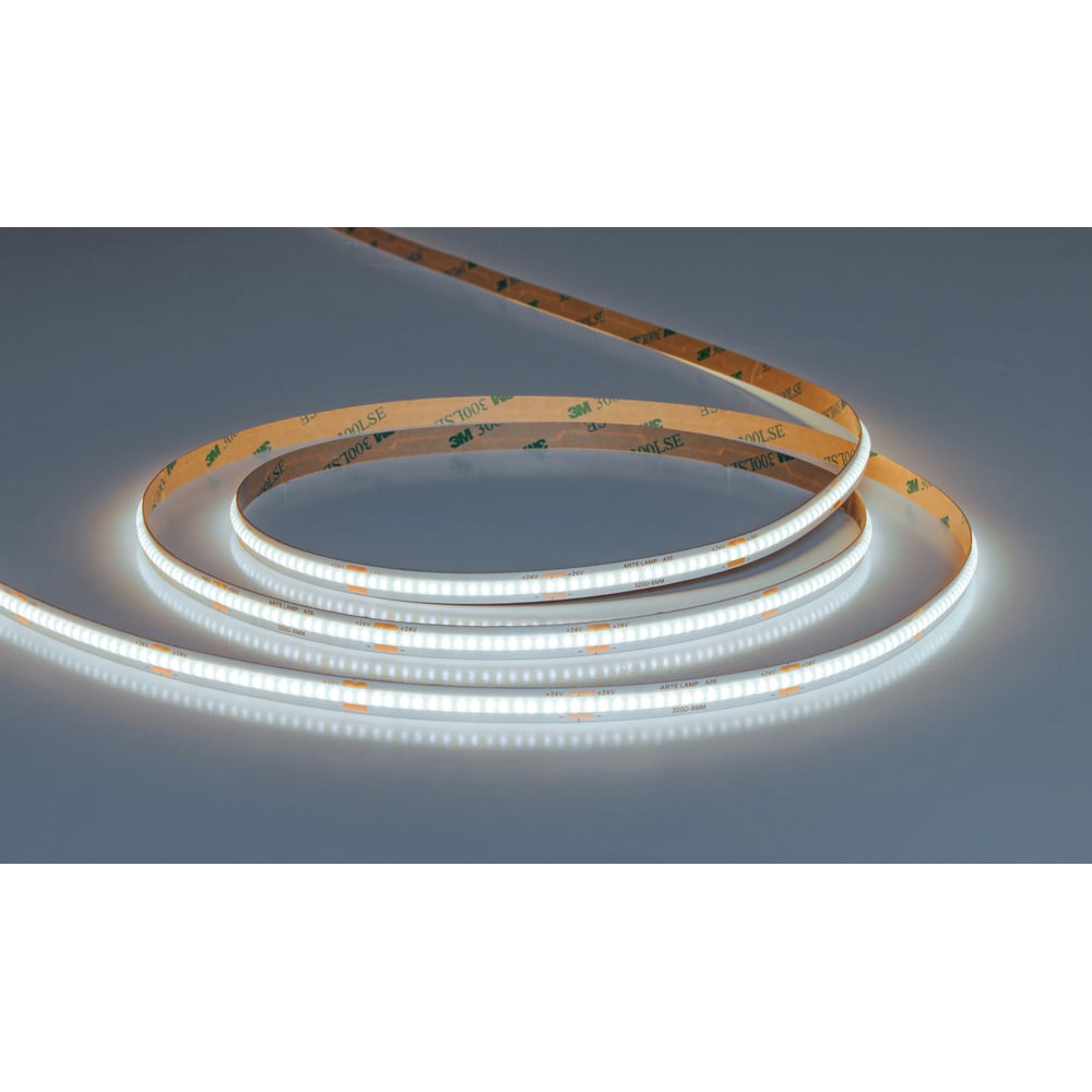 Изображение товара Светодиодная лента ARTE LAMP 24v 11,5w/m холодный белый 5м