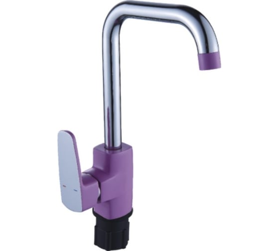 Изображение товара Смеситель для кухни Эверест с высоким изливом крепление латунная гайка B40-02720