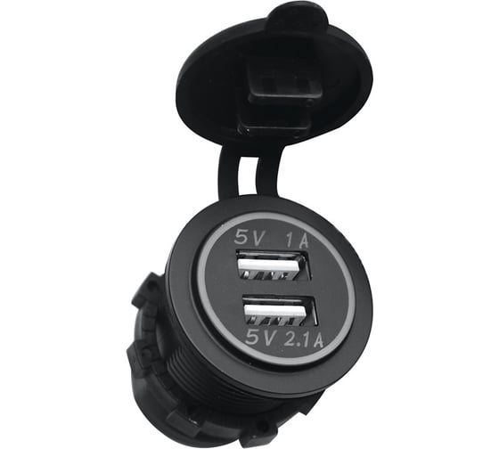 Изображение товара Розетка-USB РИФ 3,1А RIF22-4-1008000