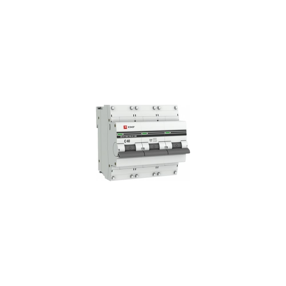 Автоматический выключатель EKF выключатель автоматический модульный 3п c 20а 4 5ка ва47 29 generica mva25 3 020 c