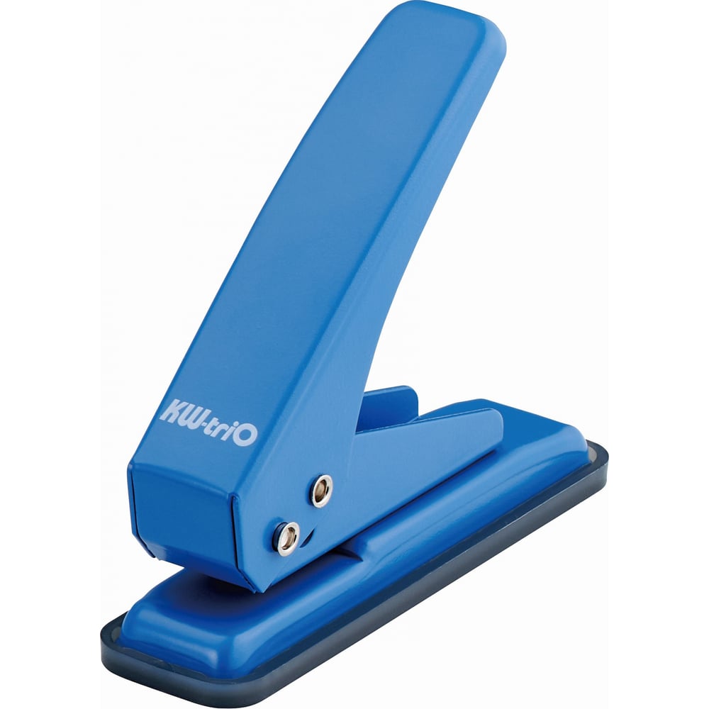 Изображение товара KW-Trio 09190BLUE - дырокол 1 отверстие, 20 листов, металл, синий