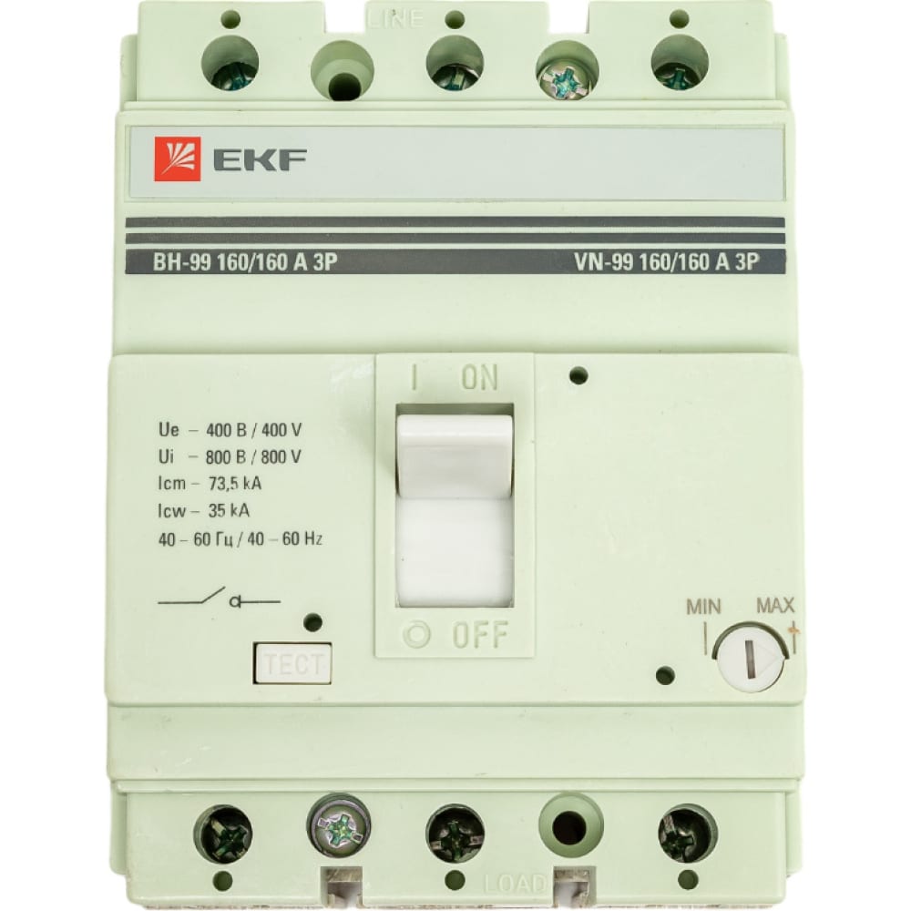 Выключатель нагрузки EKF выключатель нагрузки tdm electric мп 63 3p 63 а трёхпозиционный