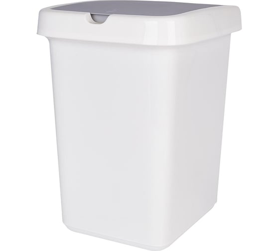 Изображение товара Контейнер для мусора Spin&Clean Квадра 25 л, белый SV4242БЛ 249487
