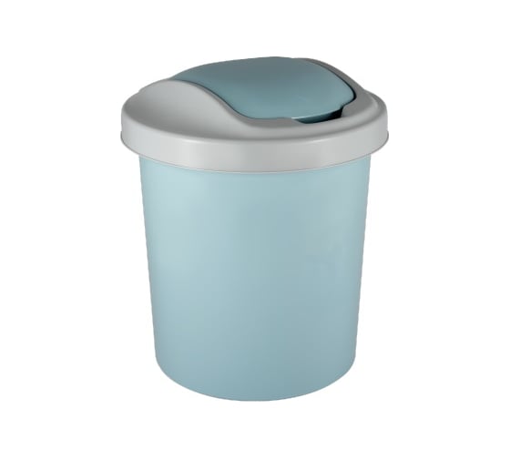 Изображение товара Контейнер для мусора Svip Ориджинал 12 л, небесный SV4044НБС