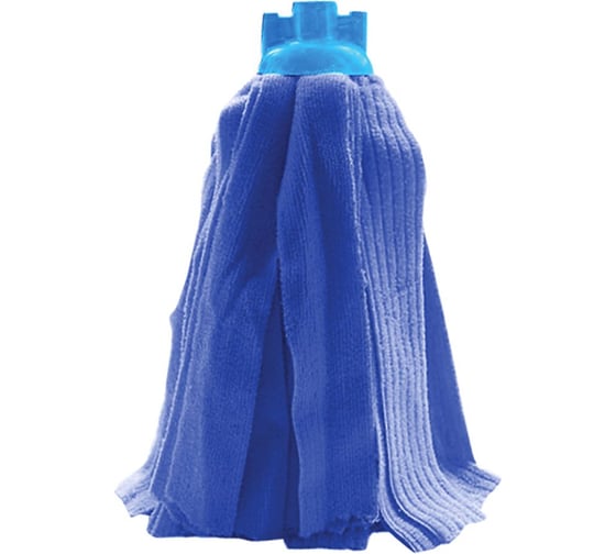 Изображение товара Насадка МОП LAIMA ленточная для швабры, крепление еврорезьба, микрофибра, длина 30 см, 170 г, 605031