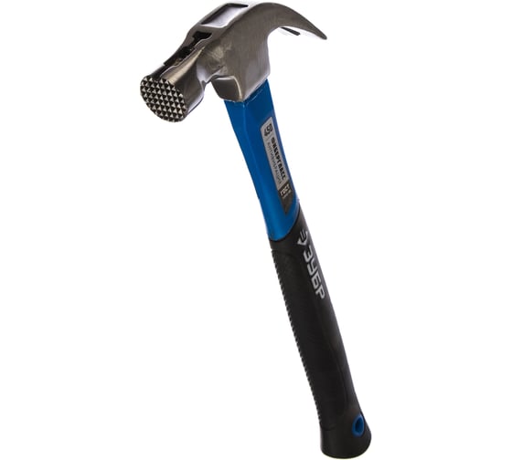 Изображение товара Молоток-гвоздодер Зубр 450 г Проф 20356-450 20356-450_z01