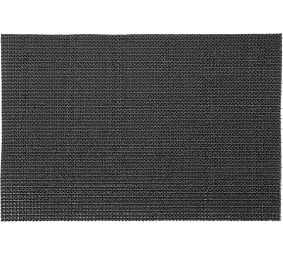 Изображение товара Коврик 60х90 см VORTEX ТРАВКА на противоскользящей основе серый 24107