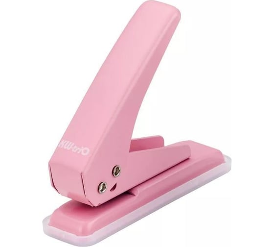 Изображение товара Дырокол KW-Trio 09190PINK 20 листов, металл, розовый, 1 отверстие 1956004