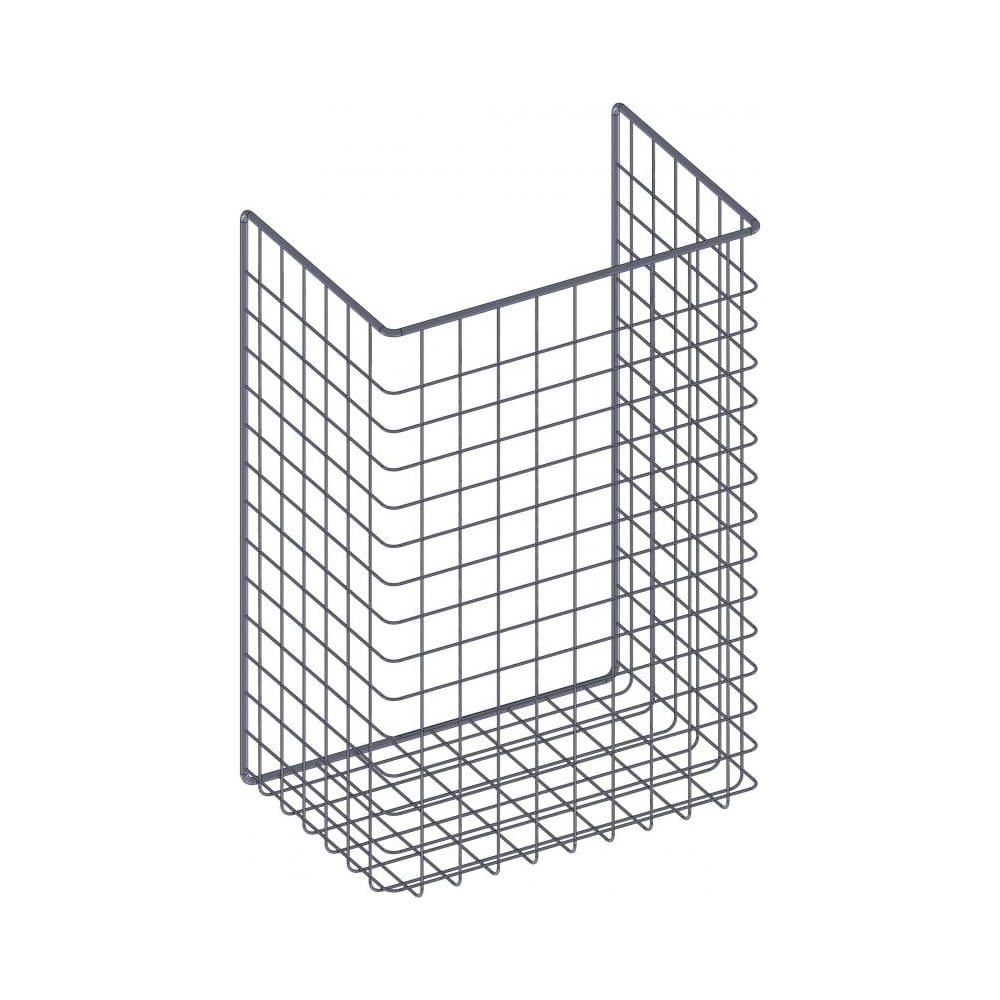 Изображение товара Корзина для белья НАЙДИ 34x52x23 см черный муар сталь