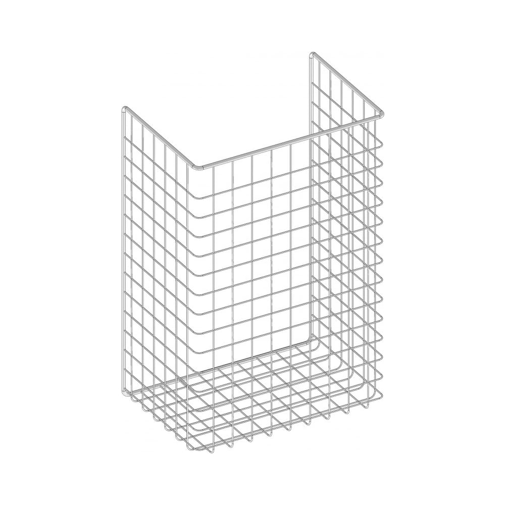 Изображение товара Корзина для белья НАЙДИ 34x52x23, металлик серебристый КО.34х52-26