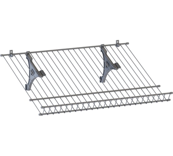 Изображение товара Обувница НАЙДИ 350x600, металлик серебристый SOB-350х600.26