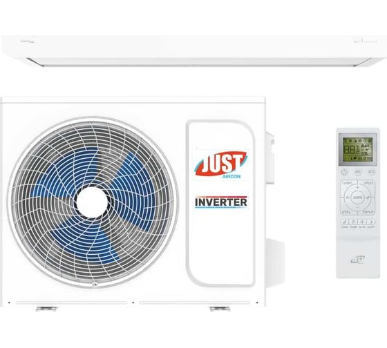 Изображение товара Сплит-система JUST Aircon JAE-07HPSIA/MB+JAEO-07HPSIA/MB 4640277100636/4640277101879