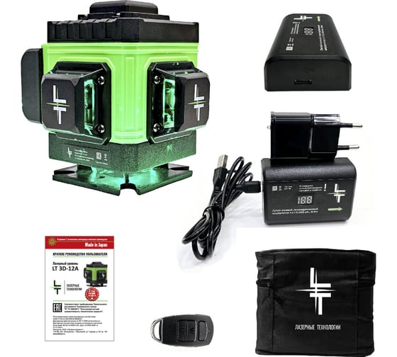 Изображение товара Профессиональный лазерный уровень LT L12-360A
