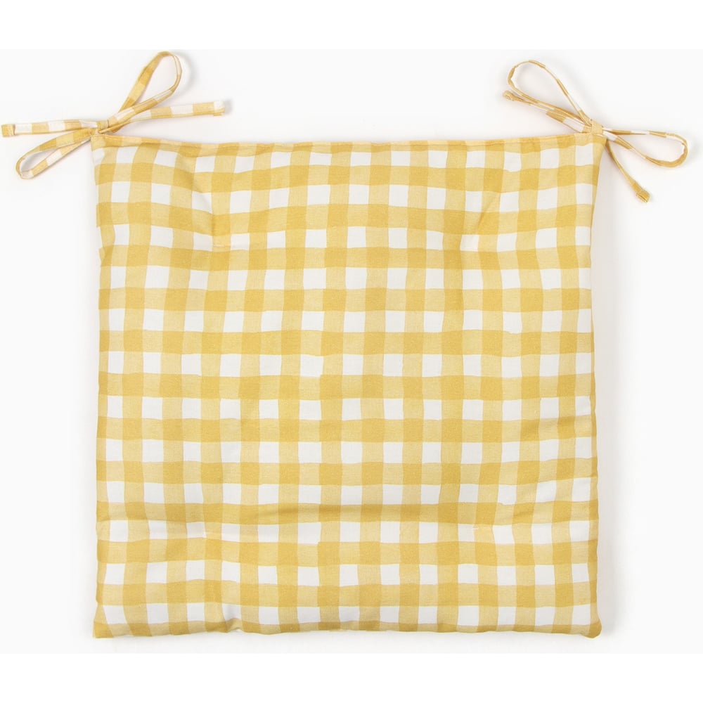 Изображение товара Сидушка на стул Этель Sunbeam 42x42 см из 100% хлопка